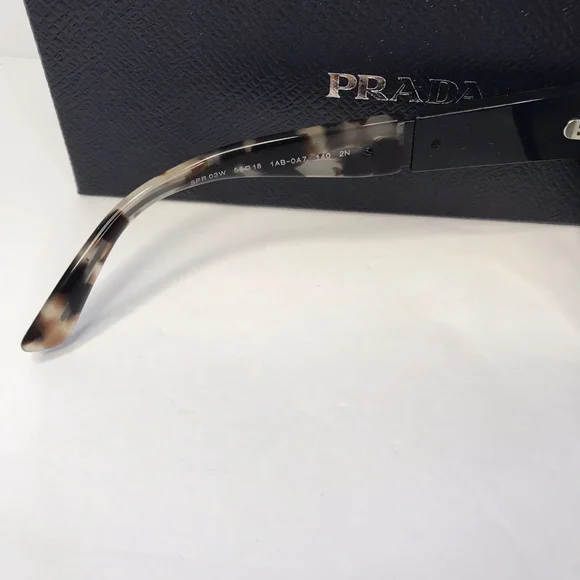 ? Original Prada Grey Gradient Cat Eye Ladies Sunglasses PR  display picture 1